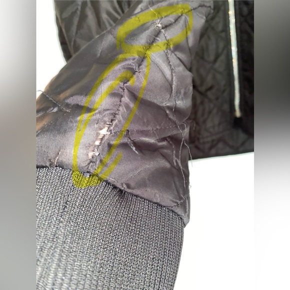 Work King Black Lightweight Quilted Freezer Jacket Men’s L Large pre-owned - Picture 5 of 13